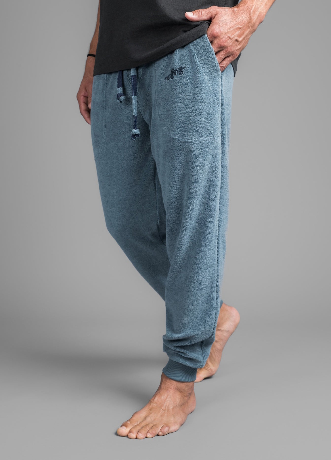 BLUE MIRAGE TOWEL PANTS