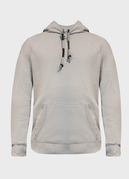 GHOST GRAY SOLID HOODIE