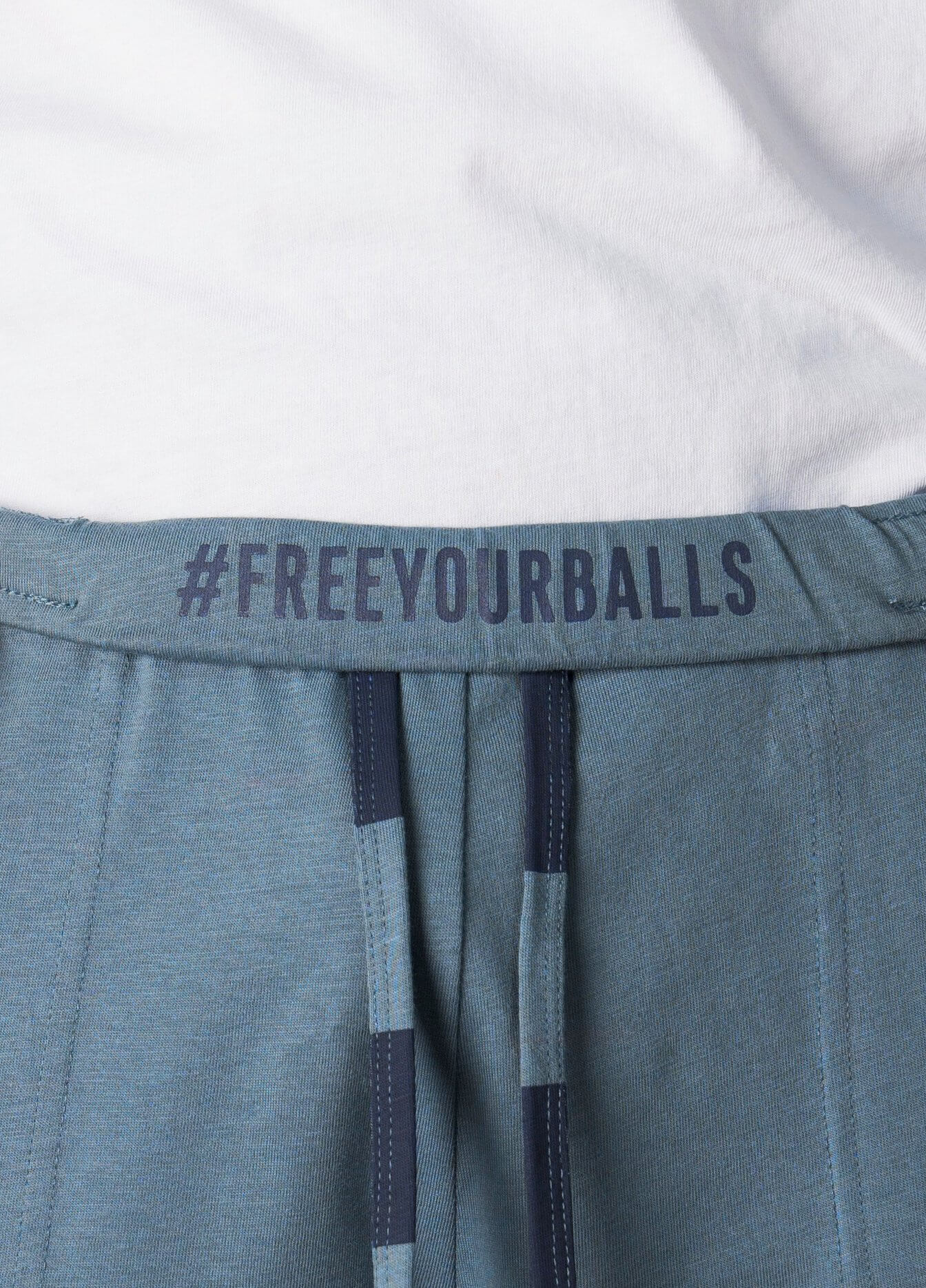 BLUE MIRAGE PAJAMA PANTS