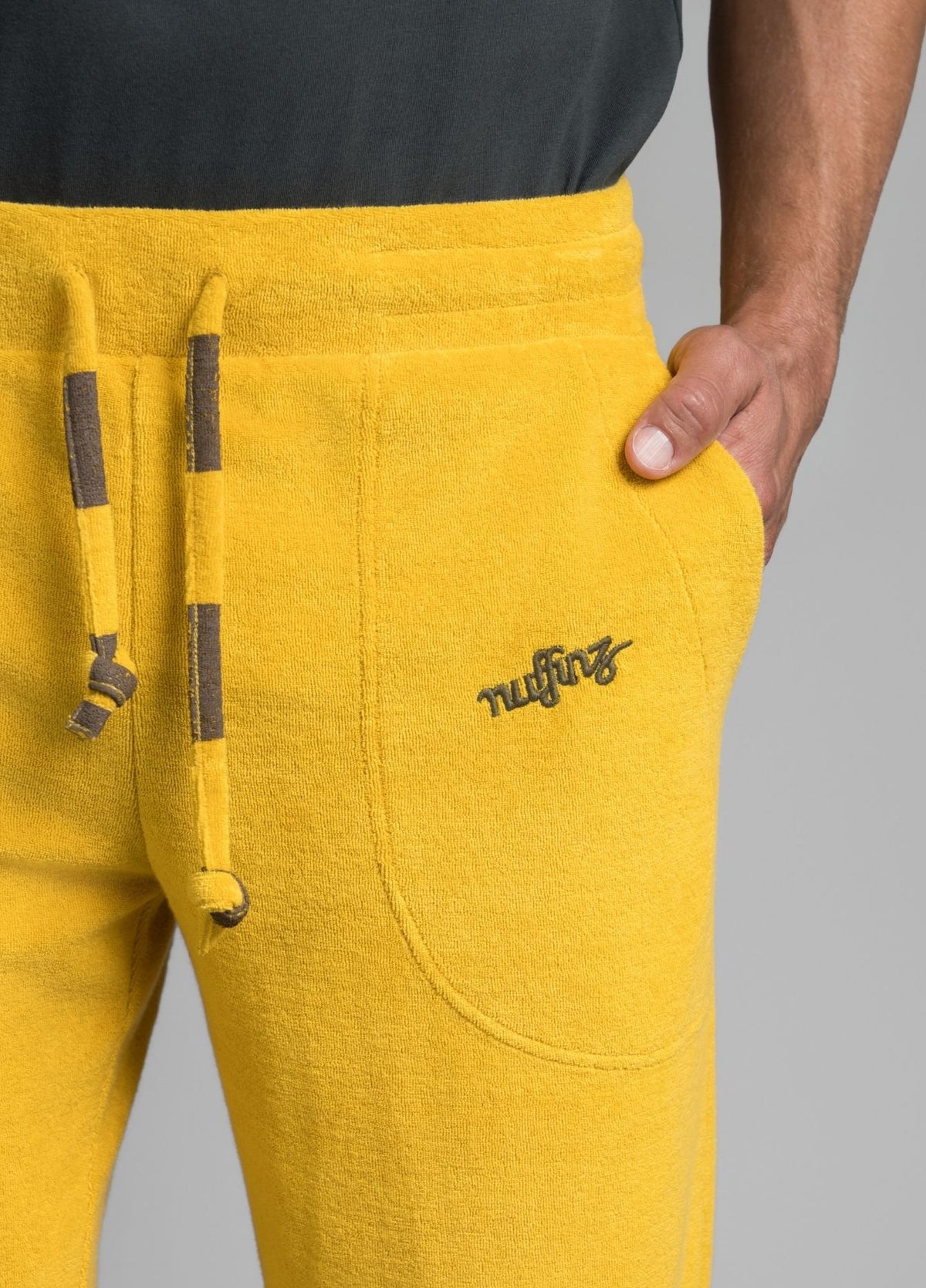 NUGGET GOLD TOWEL PANTS