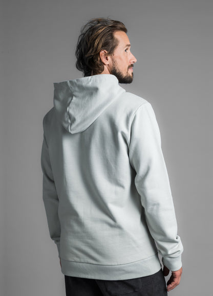 MIRAGE GREY SOLID HOODIE