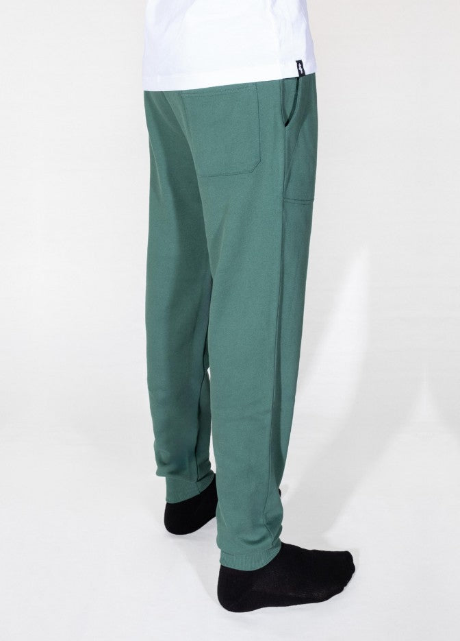 MALLARD GREEN SOLID PANTS