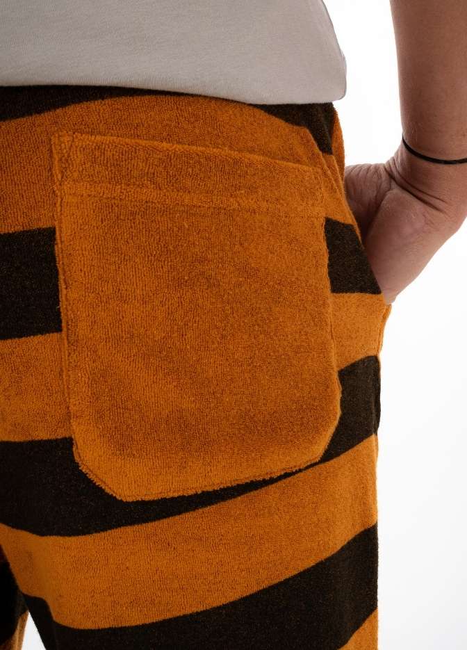 PUMPKIN SPICE TOWEL SHORTS ST